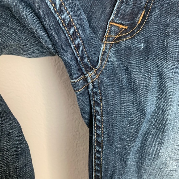 Hudson Jeans Bootcut Sz 27 Pocket Snap Back - Picture 5 of 9